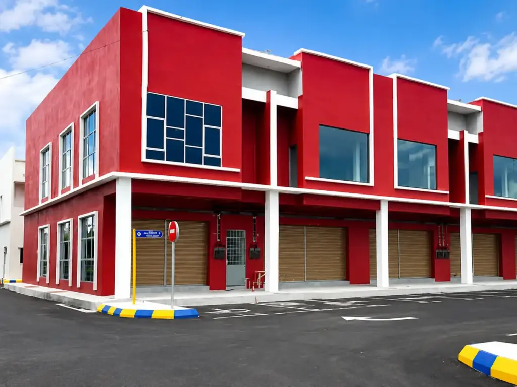 red shoplots